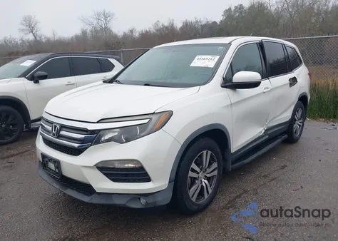 2017 Honda Pilot Ex-L from USA, damaged, VIN 5FNYF5H75HB003537